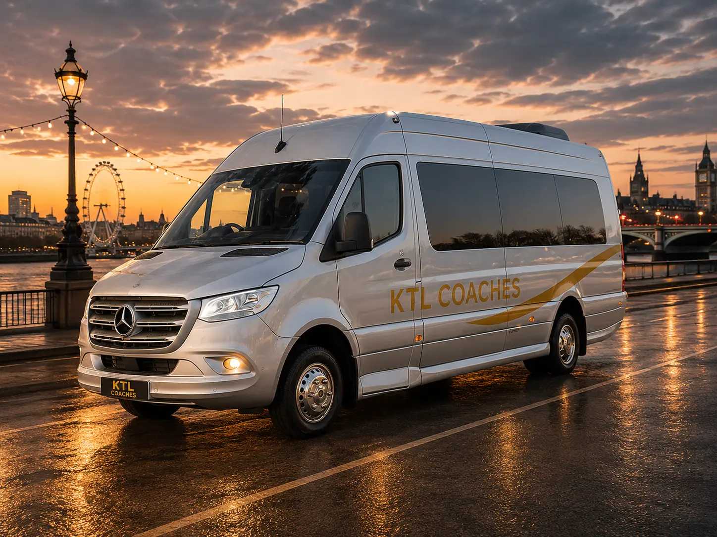 KTL Coaches executive minibuses in London